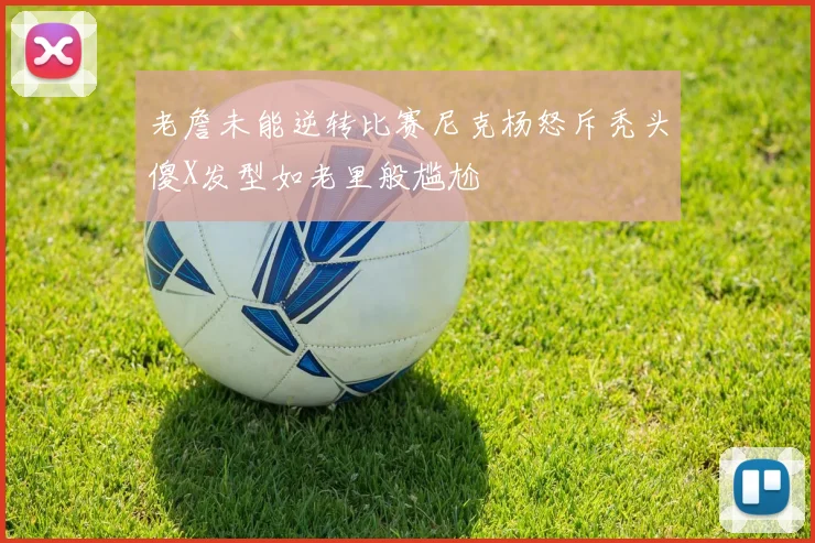 老詹未能逆转比赛尼克杨怒斥秃头傻X发型如老里般尴尬